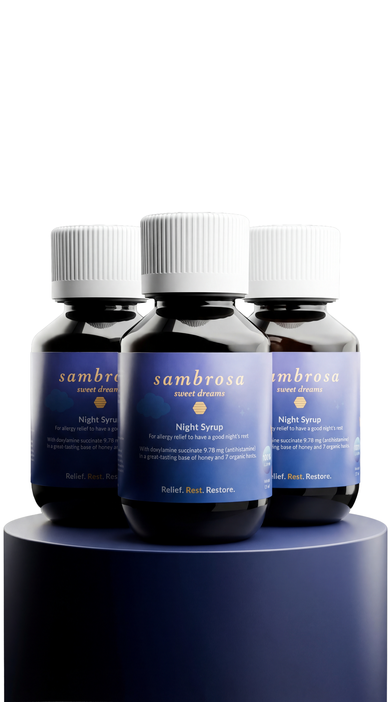 Bundle: 3 x 100ml | Nighttime Allergy Relief