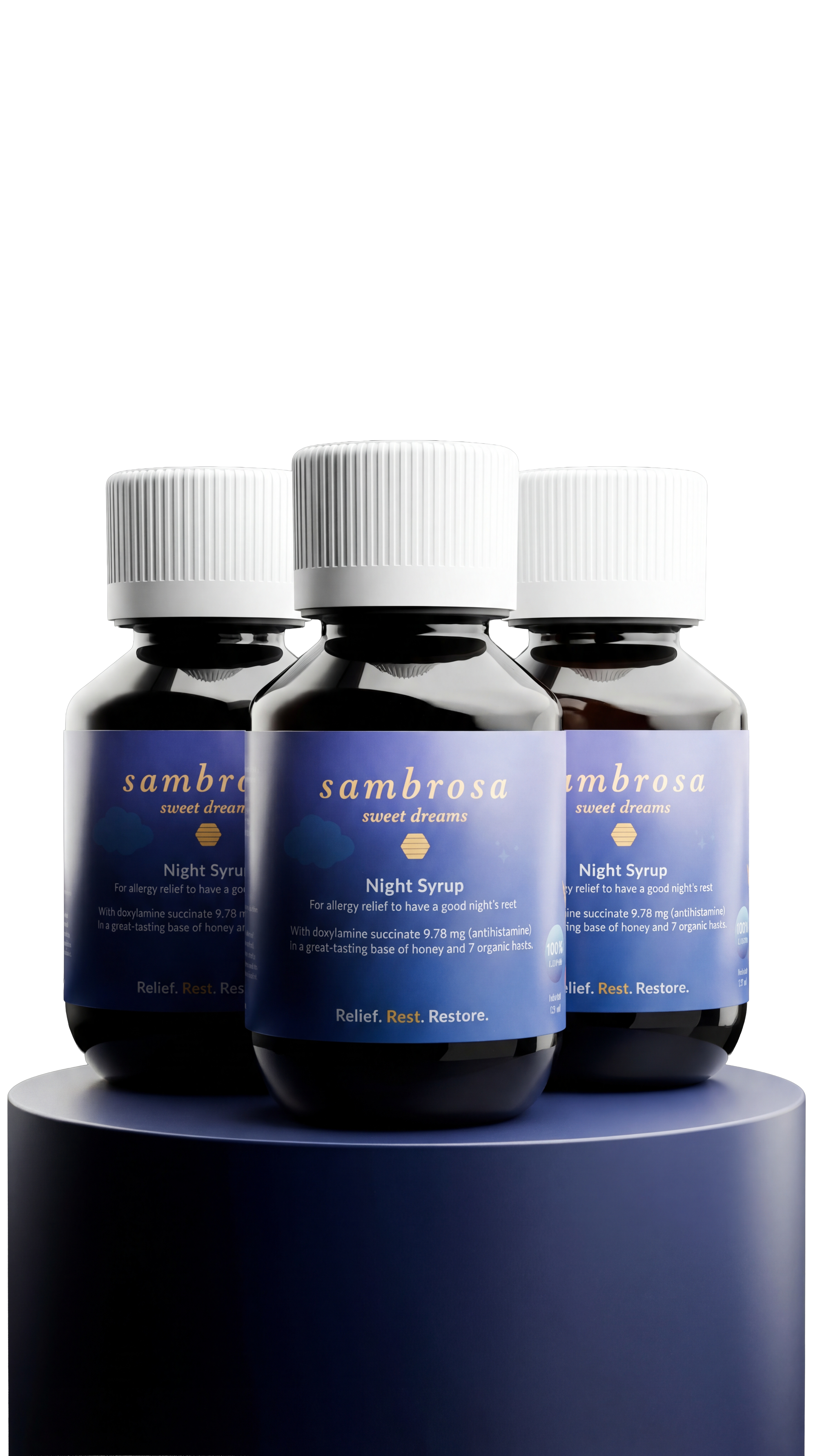Bundle: 3 x 100ml | Nighttime Allergy Relief