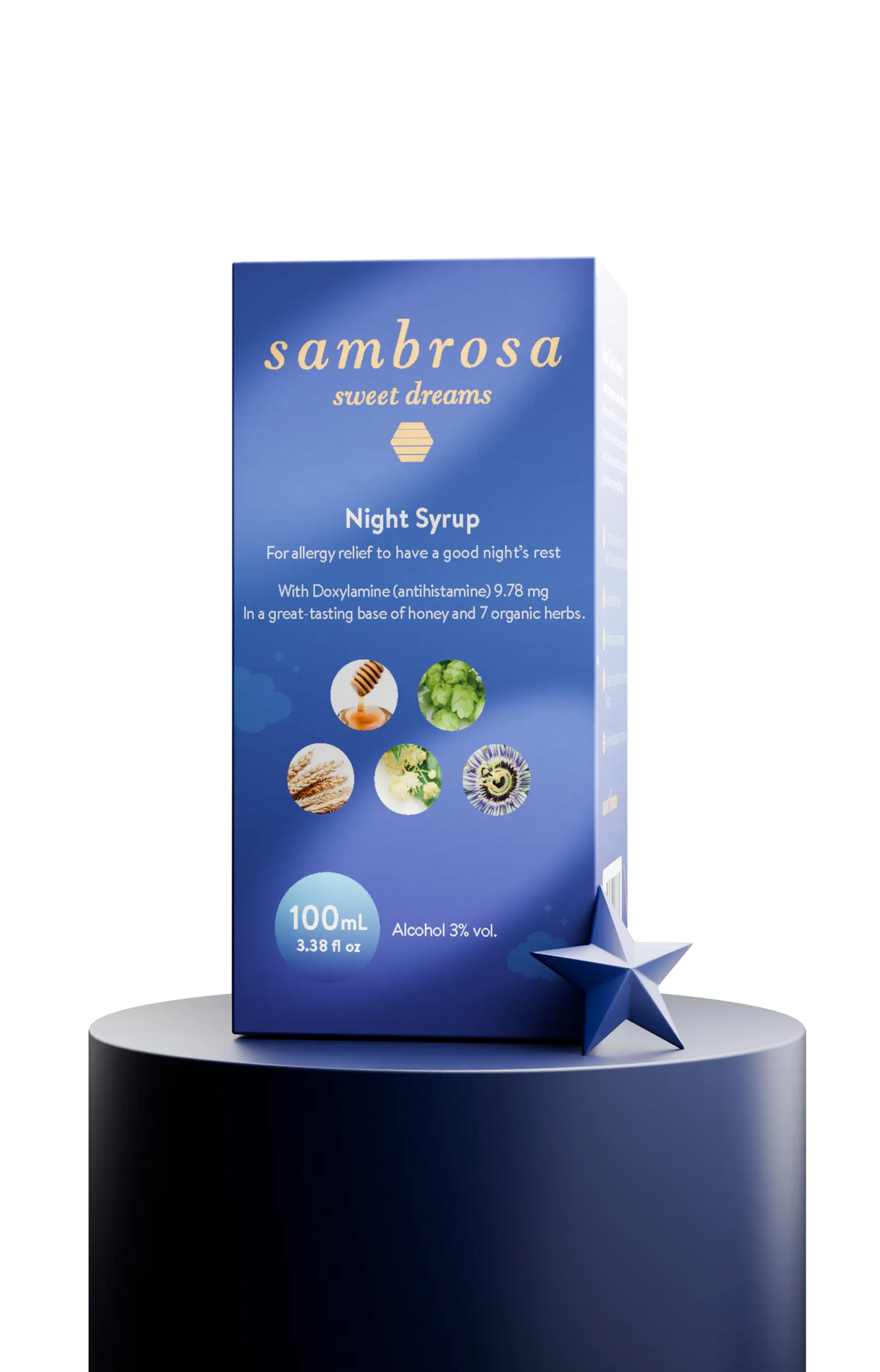 100 ml • Sambrosa Nighttime Allergy Relief