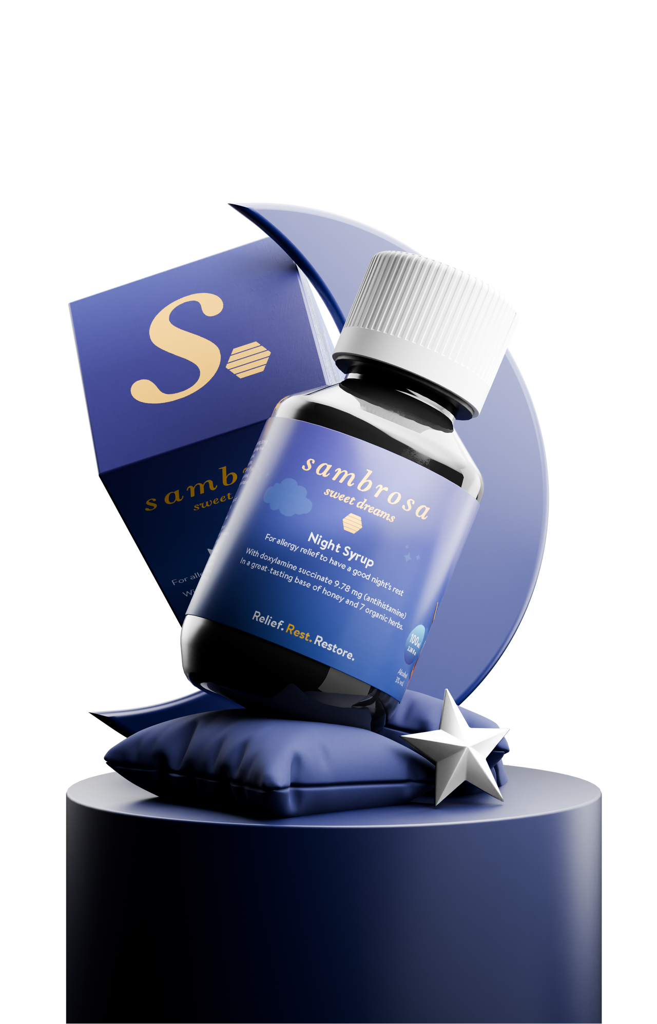 Bundle: 3 x 100ml | Nighttime Allergy Relief